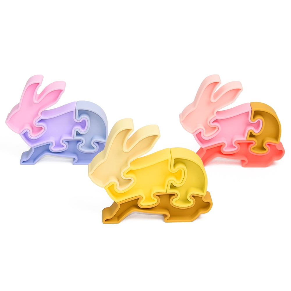 Puzzle 3D Lapin - Mauve