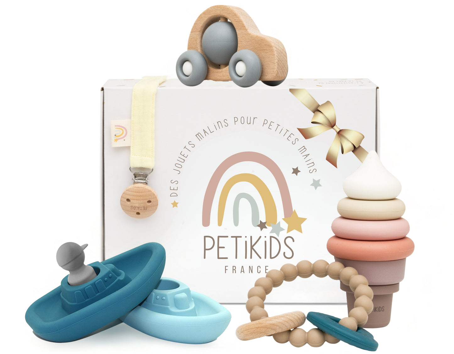 Coffret d’Eveil Montessori 3-36 mois - Cadeau naissance