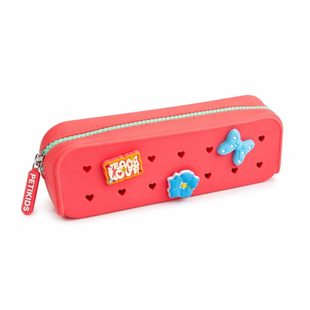 Trousse scolaire à personnaliser + 3 charms