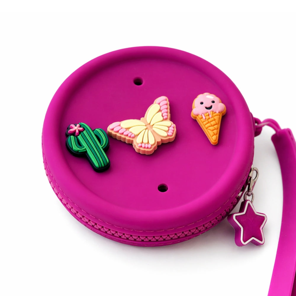 Porte-monnaie à personnaliser + 3 charms