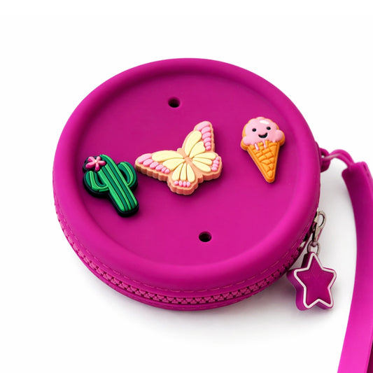 Porte-monnaie à personnaliser + 3 charms