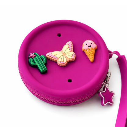 Porte-monnaie à personnaliser + 3 charms