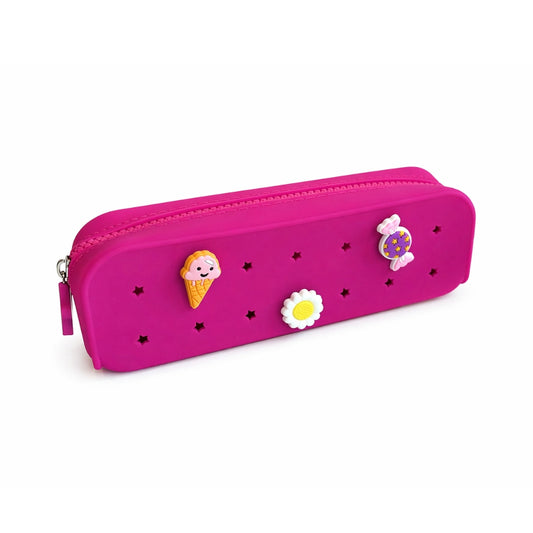 Trousse scolaire à personnaliser + 3 charms