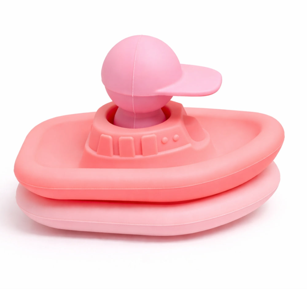 Jouets de bain - Set de 2 bateaux et 1 capitaine