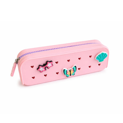 Trousse scolaire à personnaliser + 3 charms
