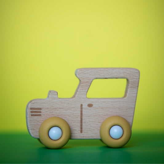 Tracteur en Bois & Silicone