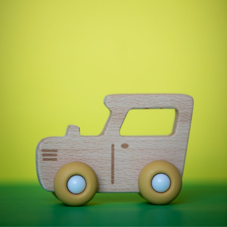 Tracteur en Bois & Silicone