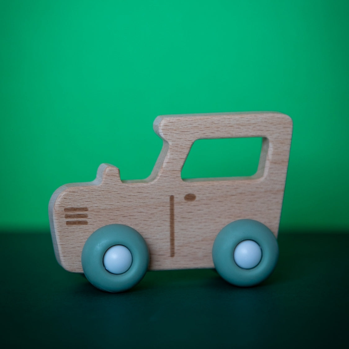 Tracteur en Bois & Silicone
