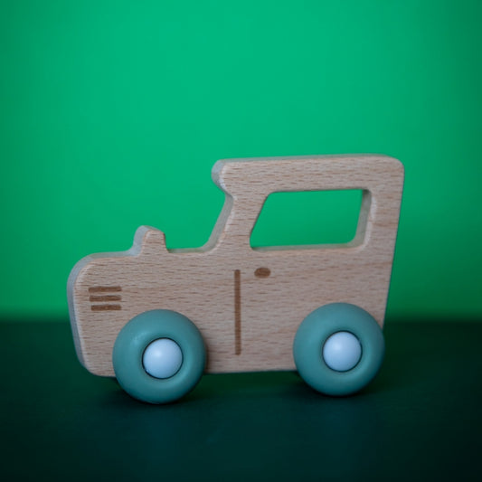 Tracteur en Bois & Silicone