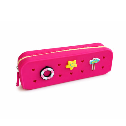 Trousse scolaire à personnaliser + 3 charms