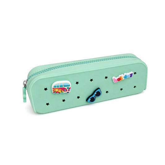 Trousse scolaire à personnaliser + 3 charms