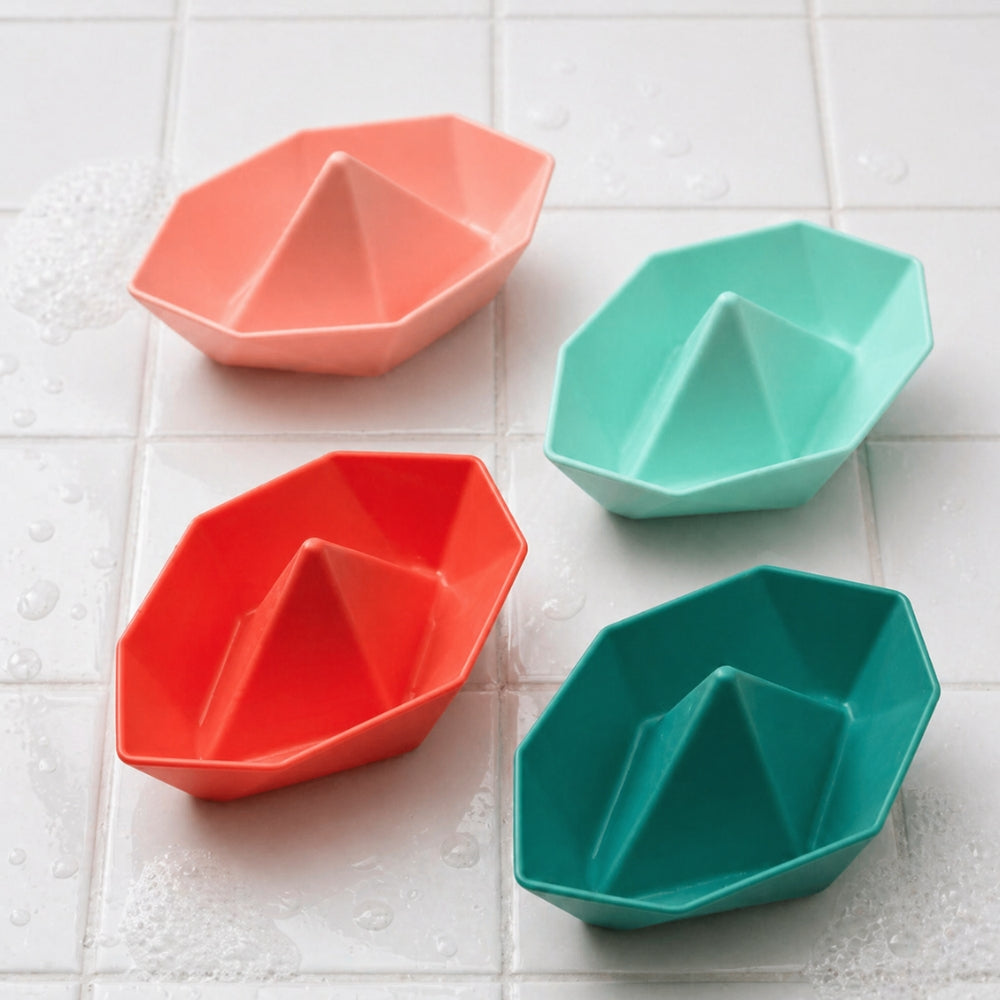 Jouets de bain - Bateaux empilables style Origami