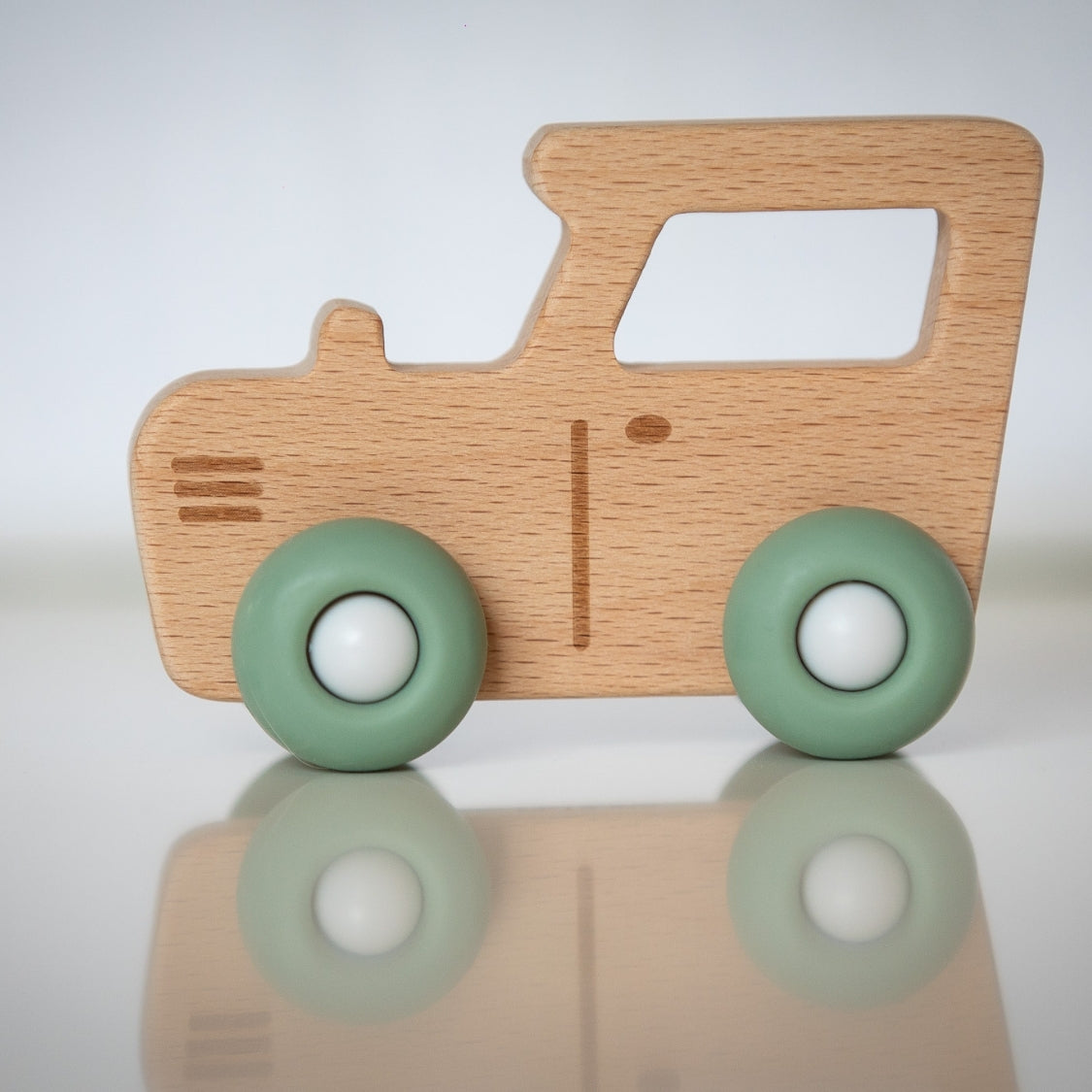 Tracteur en Bois & Silicone