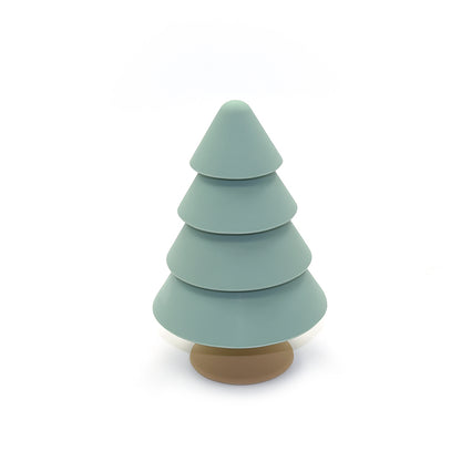 Jouet d'éveil : Sapin Empilable en Silicone