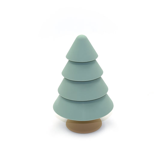 Jouet d'éveil : Sapin Empilable en Silicone