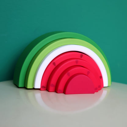 Pastèque empilable en silicone (6 arches)