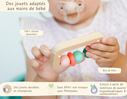 Coffret d’Eveil Montessori 3-36 mois - Cadeau naissance