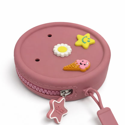 Porte-monnaie à personnaliser + 3 charms