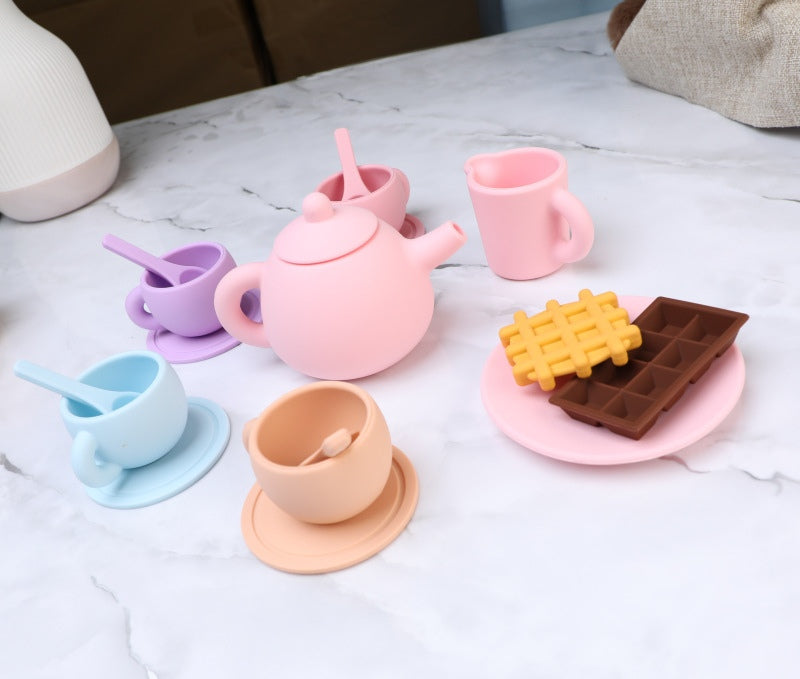 Dinette, service à Thé en Silicone