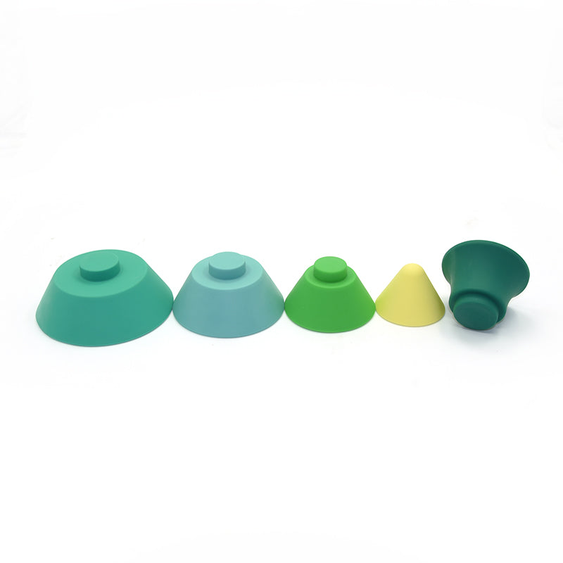 Jouet d'éveil : Sapin Empilable en Silicone