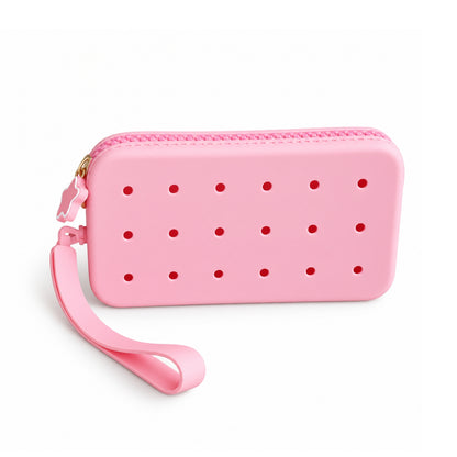Pochette rectangulaire à personnaliser + 3 charms
