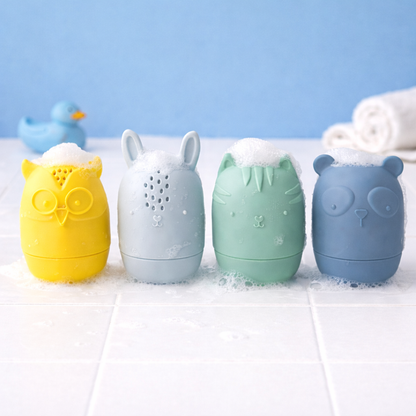 Jouets de Bain en silicone : Aspergeurs de bain