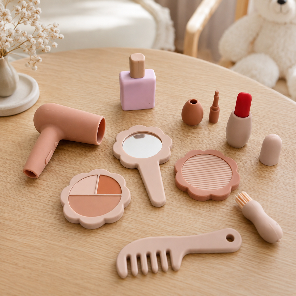 Jeu d'imitation - Kit de Beauté en Silicone