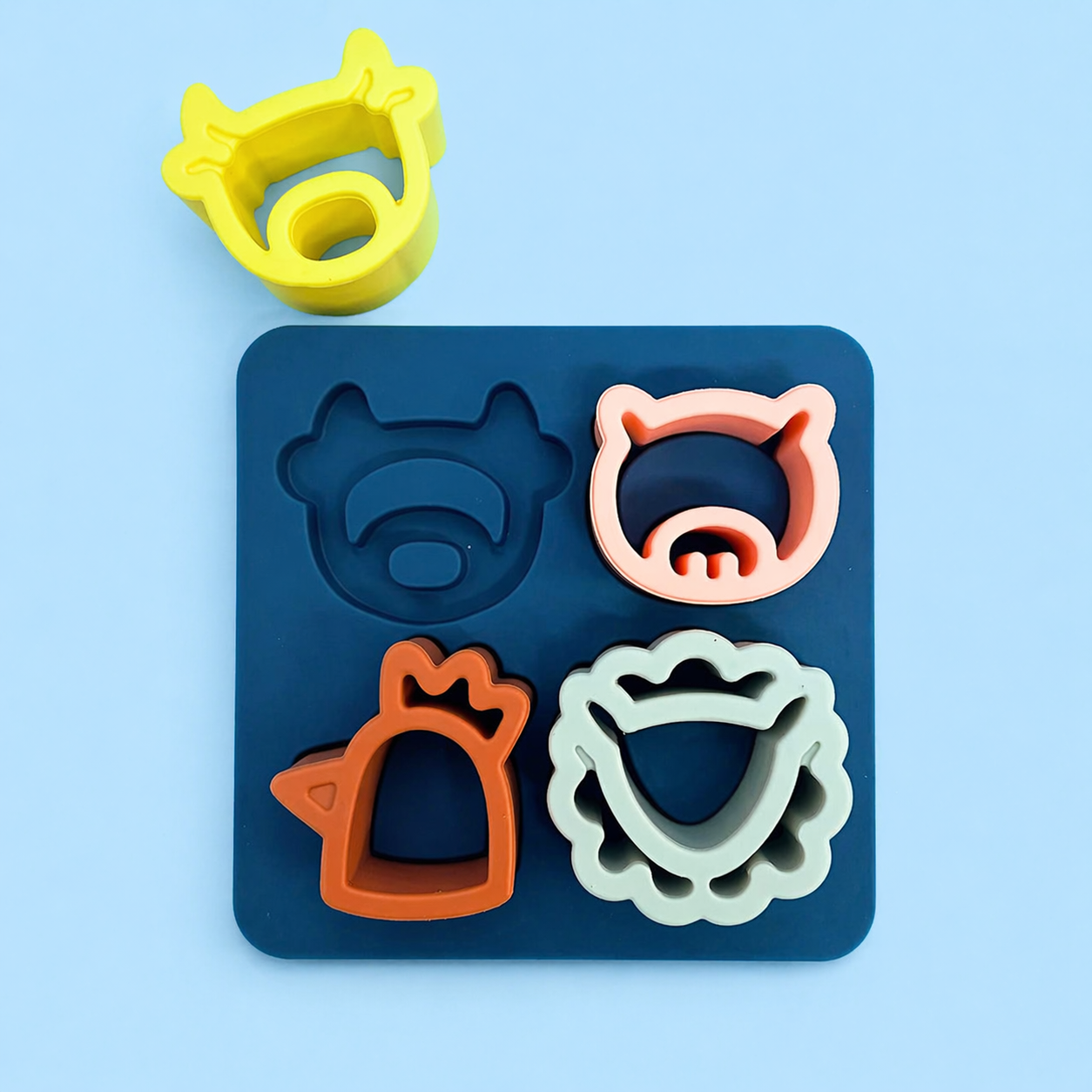 Puzzle en silicone - Les animaux de la ferme