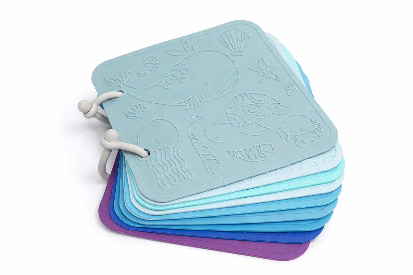 Jouet de bain - Livre de bain silicone - Marin