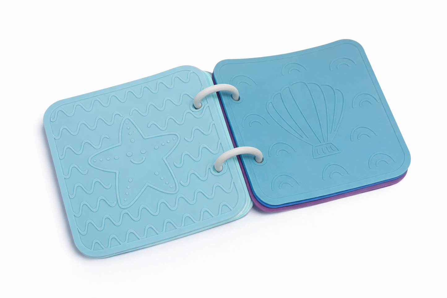 Jouet de bain - Livre de bain silicone - Marin