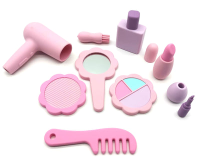 Jeu d'imitation - Kit de Beauté en Silicone - Rose
