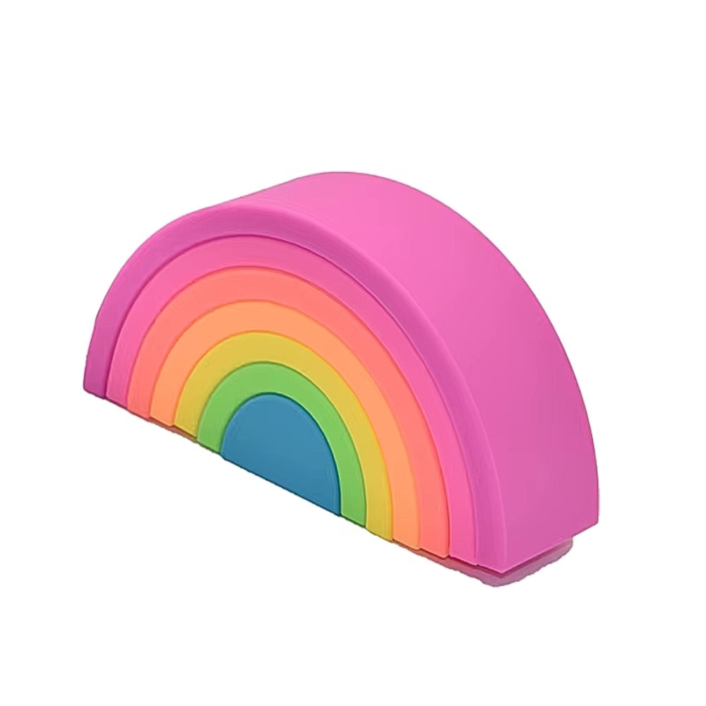 Arc en ciel empilable - fluo