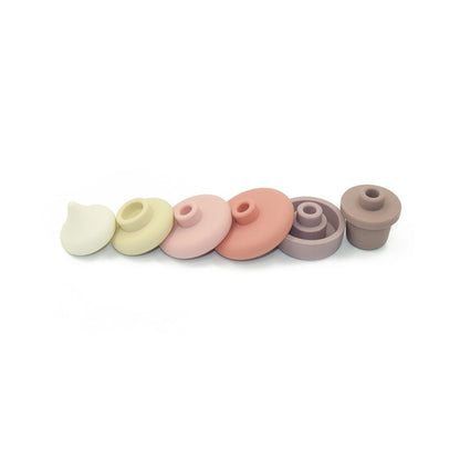 Jouet d'éveil Montessori - Glace Empilable Silicone